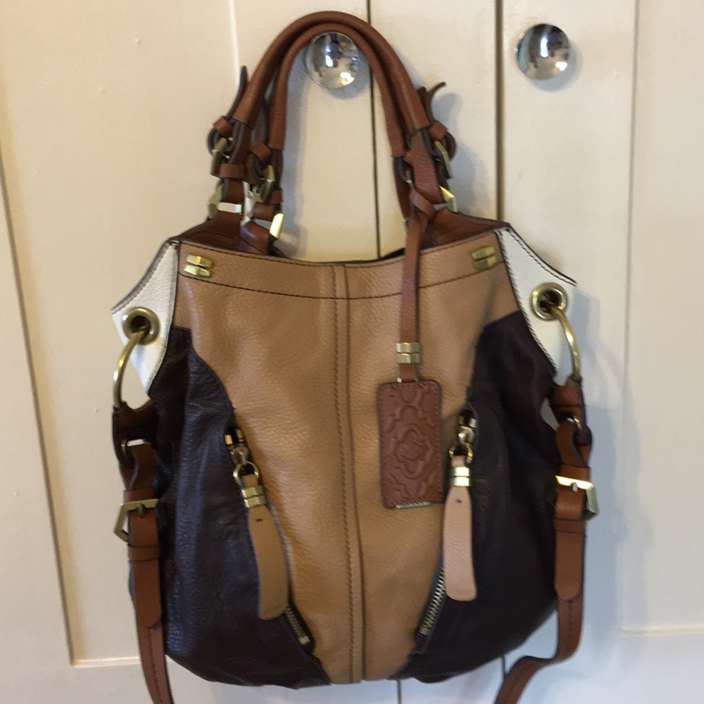 orYANY Colorblock Satchel